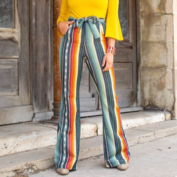 L&B Pants - Serape High Waist Pant